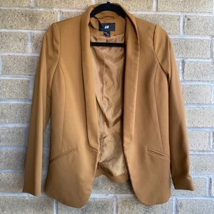 Caramel brown H&M blazer